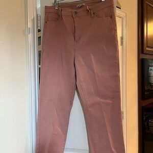 John Mark Dusty Pink Crop Pants